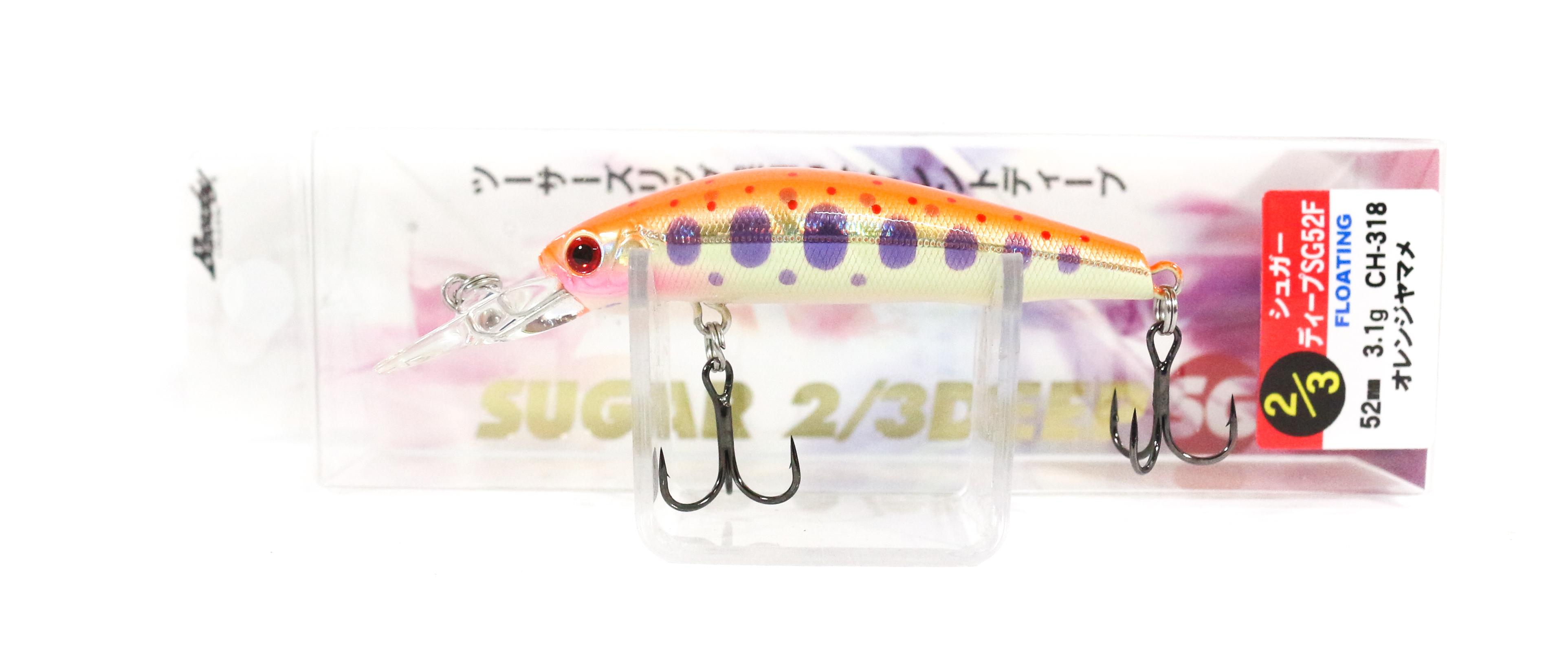 

Плавающая приманка Bassday Sugar глубиной 2/3 SG 52F 3,1 грамма CH-318 (4225)