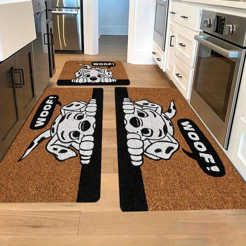 Dalmatian Carpet Soft Doormat Welcome Mat Living Room Carpet Kitchen Rug Bedroom Carpet Home Decoration