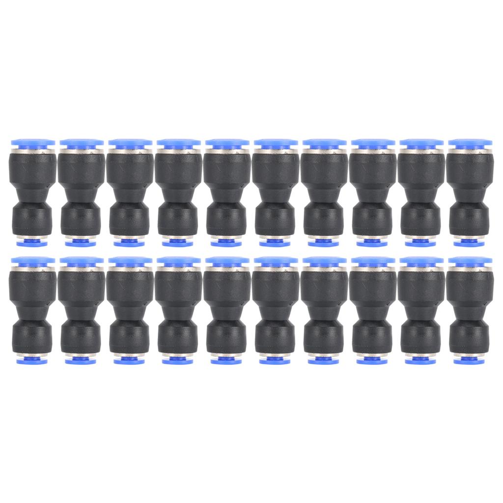 50 Pcs PushtoConnect Fittings PG84 Quick Release Pneumatic Straight Push Connectors
