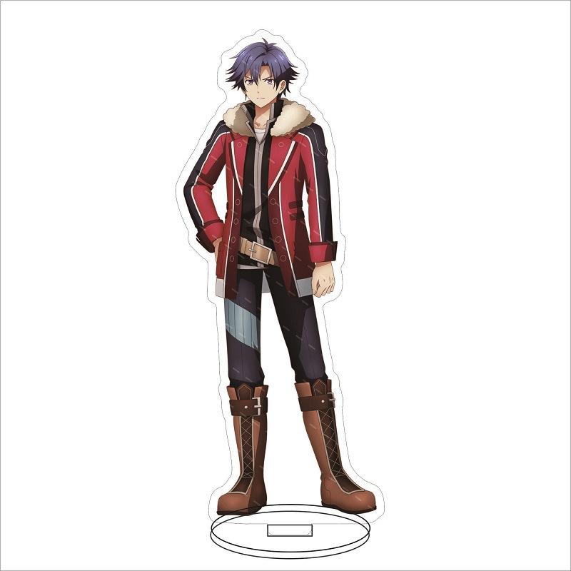 

Cartoon Anime The Legend Of Heroes Sen No Kiseki Rean Schwarzer Game Acrylic Stand Figure Display Cosplay Charm Desktop Model 15 cm
