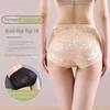 Lace Flower Butt Lifting Briefs With Buckle Seamless Panties Women Slimming Shapewear  Daily