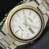 GENUINE VINTAGE SEIKO AUTOMATIC JAPAN 7009A MENS WHITE DIAL WATCH A702467-5 R124-a702467