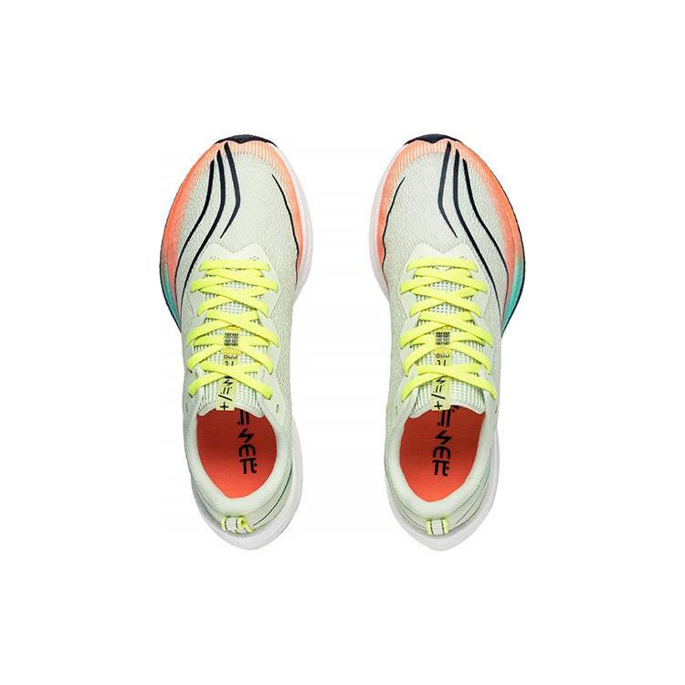 New LiNing Red Hare 6 Pro Anti Slip And Wear Resistant Breathable Low Top Running Shoes Women's Green Blue Orange ARMT014-8
