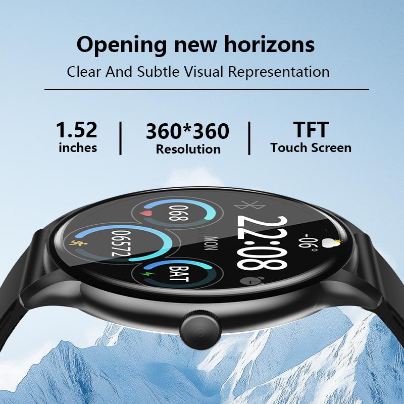 LXASFIT Novo Smartwatch Monitor de Frequência Cardíaca Sono Saúde Bluetooth Chamada Relógio Inteligente Esportivo Feminino para Android IOS