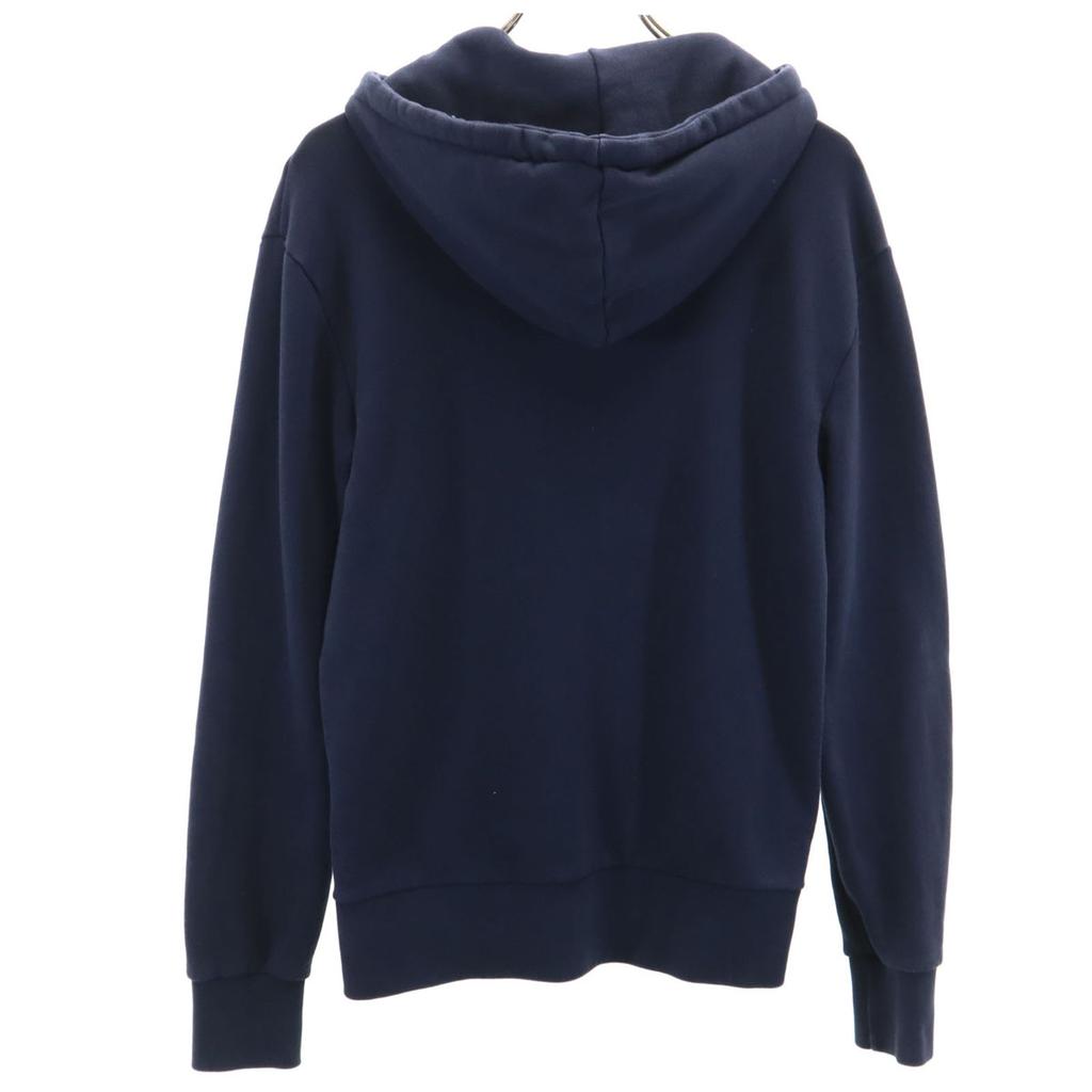 MAISON KITSUNE Made in Portugal Long sleeve Zip hoodie XS Navy Men's Used