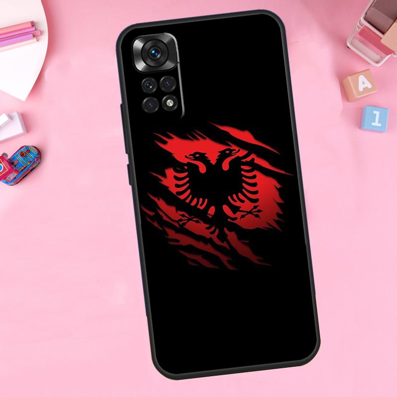 Albania Flag For Xiaomi Redmi Note 14 10 11 12 13 15 Pro Plus Phone Case For Redmi 15 15C 14C 12C 10C 13C