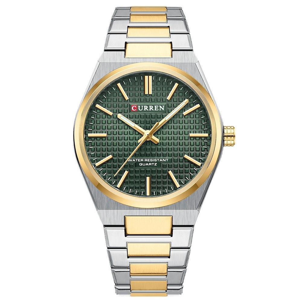 CURREN 8439 Men's Quartz Steel Band Business Casual Watch