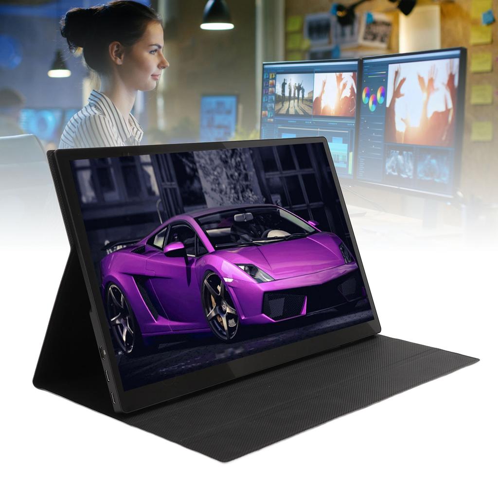 15,6 calowy 4K Przedłużacz Ekranu Laptopa Ekran Dotykowy 10-punktowy 3840 X 2160 Odświeżanie 60Hz 16:9 USB C Laptop