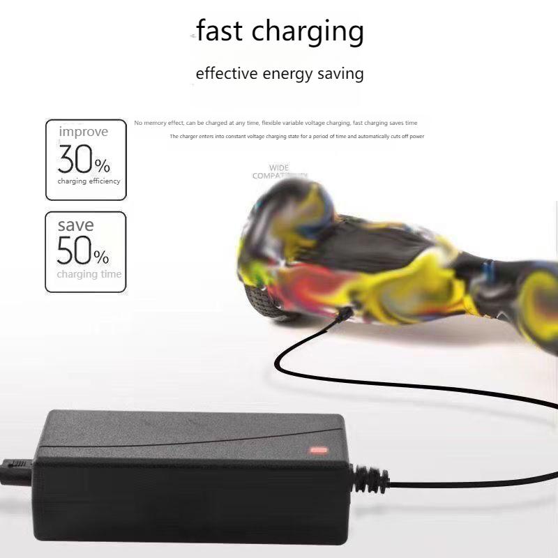 Universal Battery Charger 42v2A Lithium Battery for Hoverboard Self-Balancing EBike Scooter Bicycle Li ion Chargers Accessorie