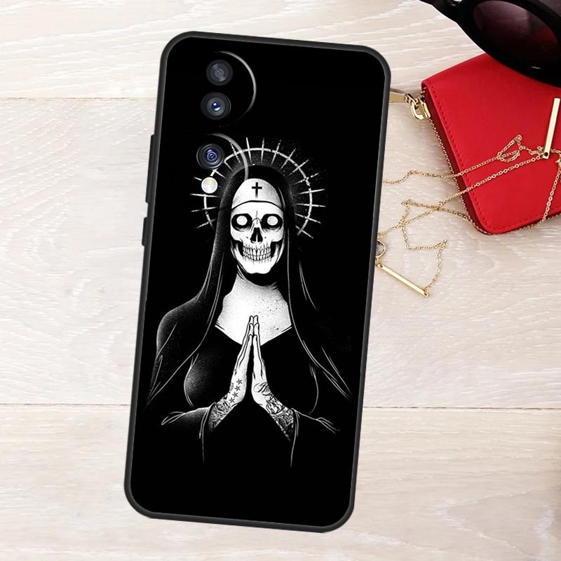 

Sister Nun Case For Honor Magic 8 7 5 6 Pro X9a X9b X9c X9d X8c X8b Win RT 50 70 90 200 400 Lite Cover Honor 400