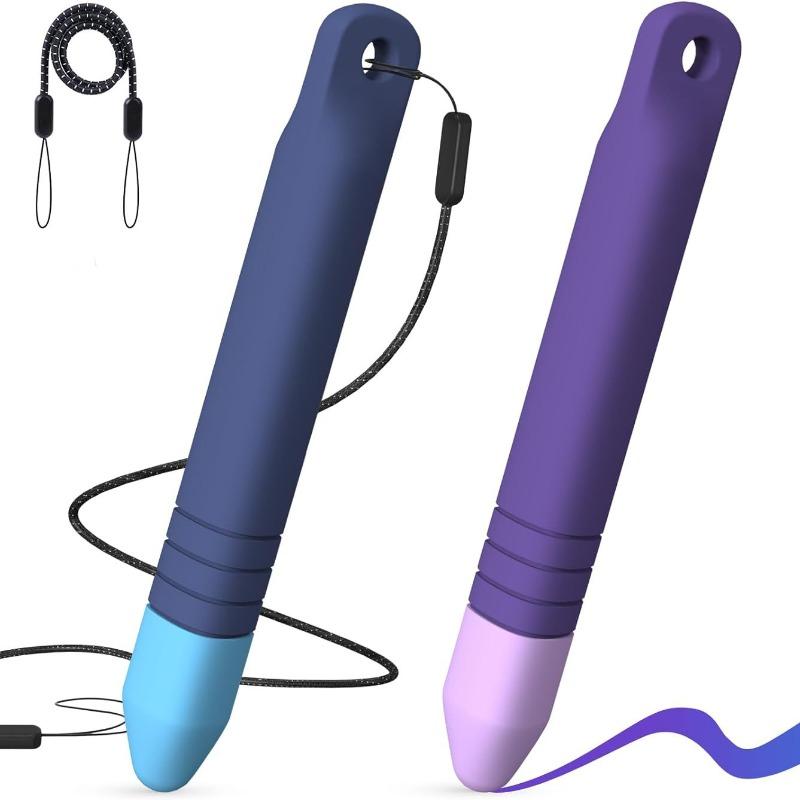 Kid-Friendly Stylus Pens with Tethers Tablet Stylus Pen Easy Grip Stylus Pen Pencil for iPad Air Mini Pro for Amazon Fire Kids