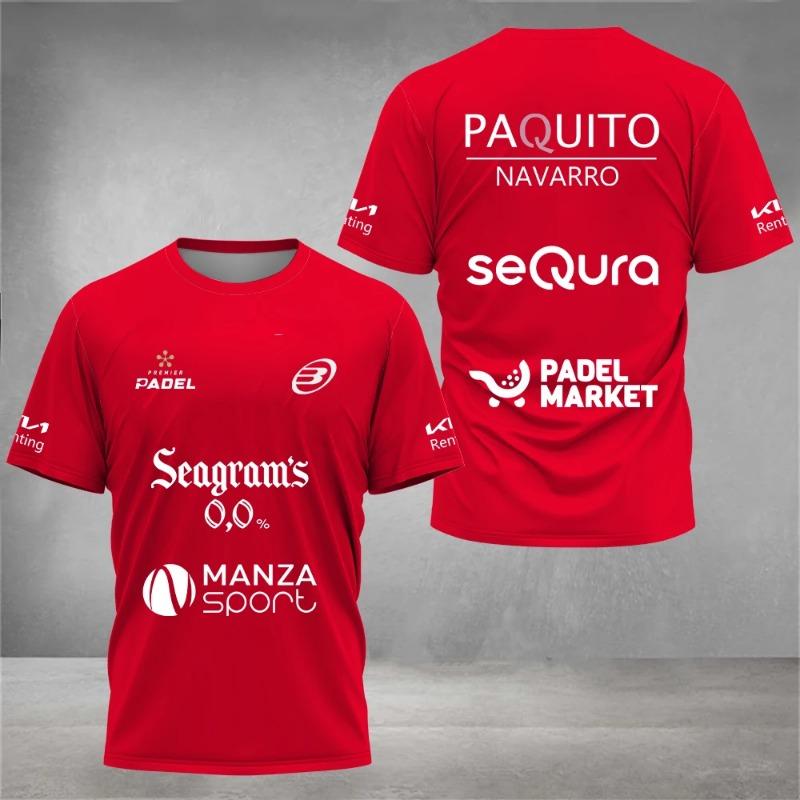 Tricou Bărbați Cool Absorbție Transpirație Mânecă Scurtă Nouă Vară Sport Mânecă Scurtă Respirabil Mânecă Scurtă Padel Top Bărbați Tricou