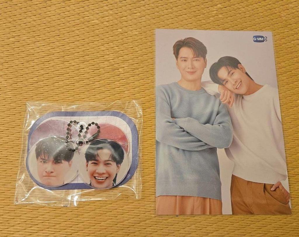 [USED] KristSingto Postcard GMMTV Gasha Keychain