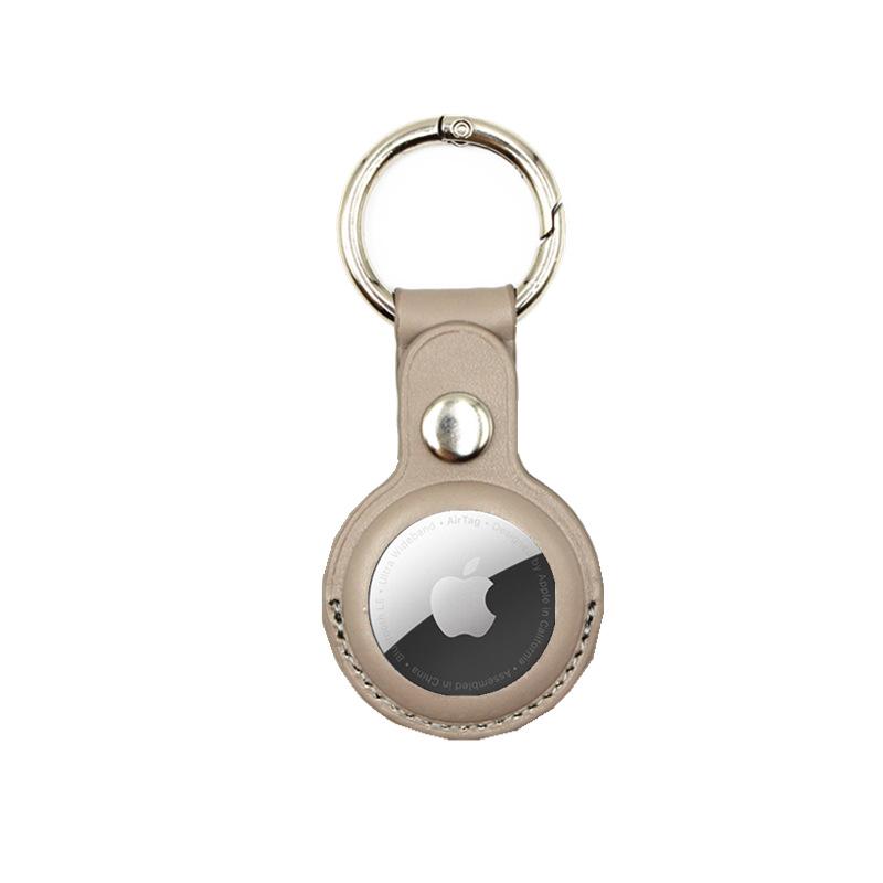 Leather Protective Case for Apple AirTag Bluetooth Tracker - Suitable for Europe and USA