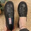 2026 New Leather Ladies' Loafers, Ladies' Oxfords, Lightweight Mom's Leather Shoes, Fabric Soft Leather Casual Shoes