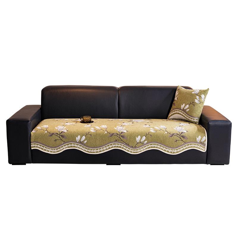 Special-Shaped Sofa Cushion Universal In All Seasons  New Sofa Seat Cushion Non-Slip Straight Row Light Luxury High-End Cover Cloth Towel