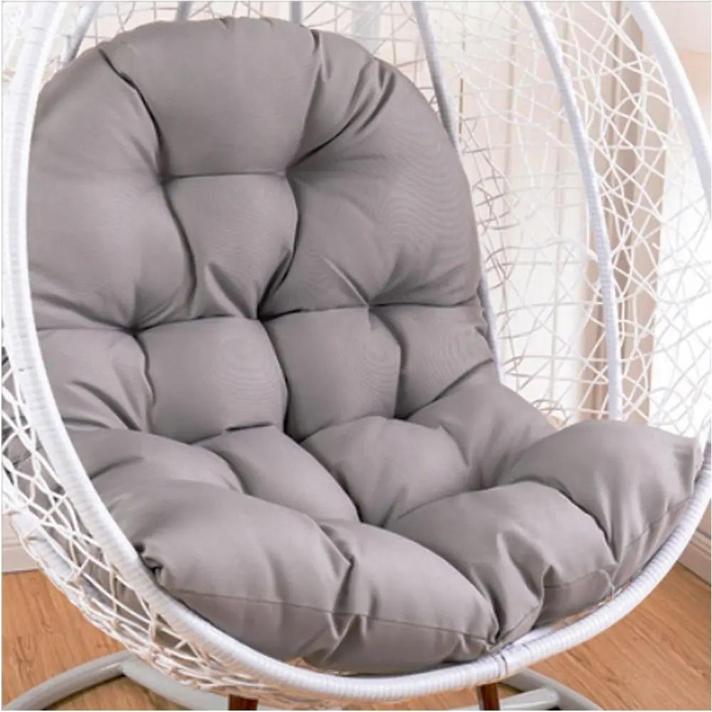 Balcony Egg Chair Cushion Seat Pad Swing Hanging Chair Mat Pillow Patio Garden Outdoor Thickened Hammock Rocking Chair Seat