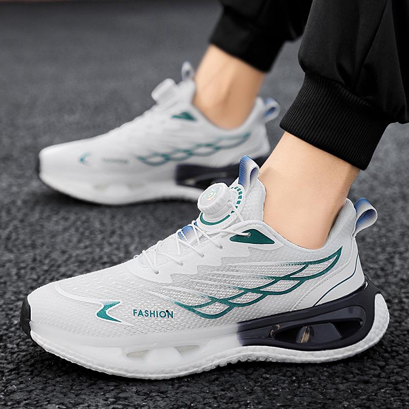 2024 Fashion Sneakers Casual Sneakers Breath Wear-resistant Mesh Cloth Shock Absorbent Running Shoes Outdoor Soft Walking Shoes