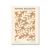 Solid Wood Frame Matisse Flower Poster Abstract Tropical Plant Canvas Painting Minimalist Wall Art Print Modern Pictures Living Room Home Decor