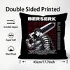 Cool B-BerserkS Cushion Cover Comfortable Reversible Pillow Cover Ideal for Car Sofa Bedroom & Beyond