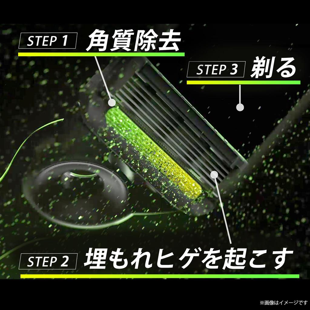 Gillette Razor 4 Replacement Stand Foam Close Lab Body, Blades, Included, Razor, Men's, Shave,