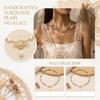Beaded Necklace for Women Trendy Statement Jewelry Gift