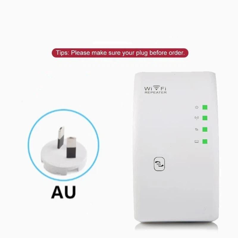 300Mbps WiFi Repeater 2.4G Unterstützt 10+ Geräte Signalverstärker Einfache Einrichtung Extender für Homeoffice