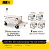 Explorer Foldable Camping Wagon with Tank Wheels