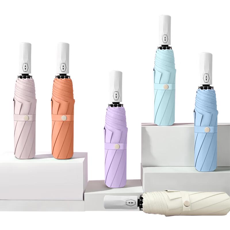 Tri-polar Automatic UV Protection Folding Umbrella