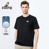 FORTEI Men's 7A Antibacterial Silk-Blend Short Sleeve T-shirt
