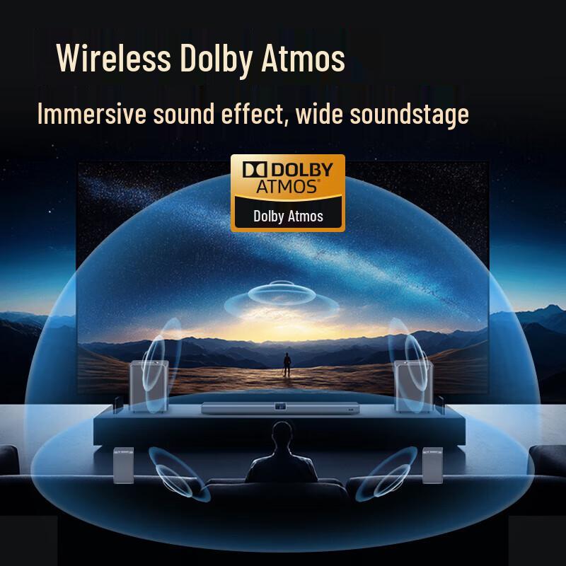 SANSUI DV-99C Dolby Atmos KTV Soundbar Home Theater System