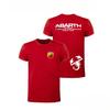Italienische Automarke T-Shirt Maglietta Logo Skorpion Kurzarm Baumwolle T-Shirt Leicht Mann