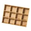 12 Grids Action Figure Wooden Storage Shelf Figure Wood Shadow Box Shelf Organizer for Bedroom