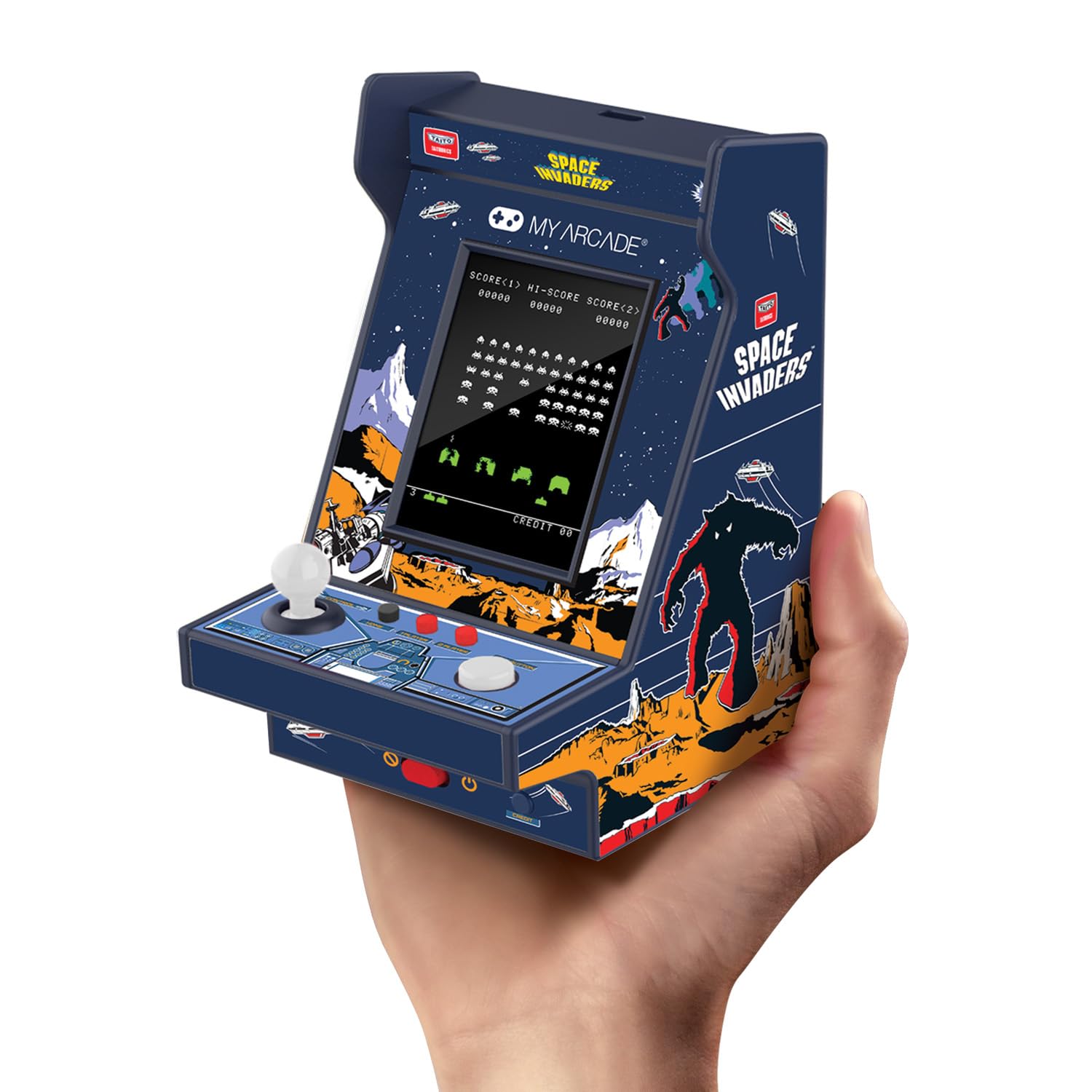 

Мій Аркадний Space Invaders Nano Player Pro Повністю Ігровий Портативний Міні Аркадний Автомат з Кольоровим Дисплеєм Екрану - 4.8 2.4