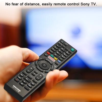 Inteligentní náhradní dálkový ovladač pro přenosný televizní dálkový ovladač SONY TV, který lze snadno uchopit do černého