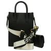 Michael Kors MK Mirella Logo Faux Leather Crossbody Shoulder Handbag Mini Women Handbags Black 35H3G7ZC5L-BLACK