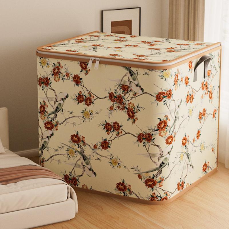 100L Domowa Torba do Przechowywania o Dużej Pojemności Materiał Niewytykany Organizer do Szafy Garderoby Może Być Używana do Przechowywania Kołder Ubrań Zabawek