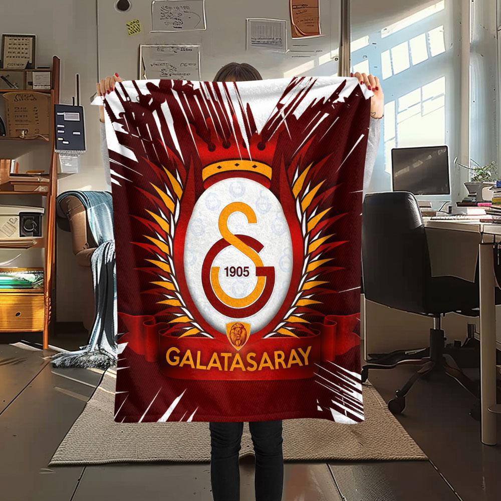 1PC Galatasaray Blanket, High quality Comfortable for All Seasons, Home Decor, Warmth and Comfort