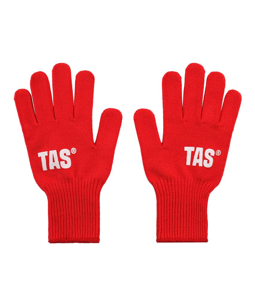 TASEU Sanctum Logo Running Gloves (Red)