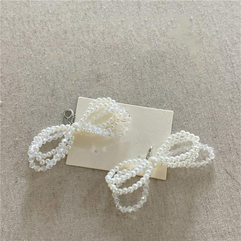 Elegant Bowknot Shoe Charm for Women Bag Pendant Shoes Decoration Fashionable and Stylish Shoe Accessory