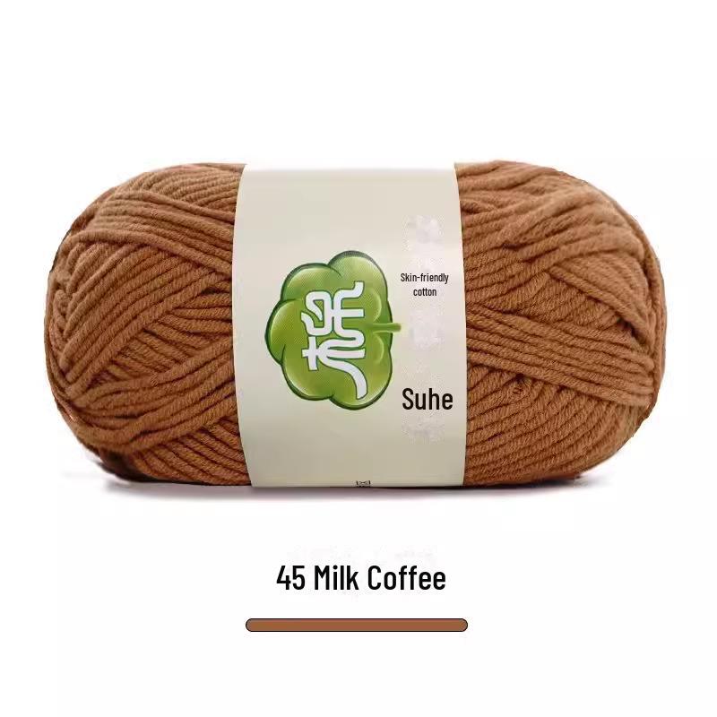 "Suhe 5-Strand Milk Cotton Baby Blanket & Doll Clothes Kit"