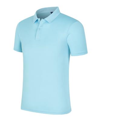 Short Sleeve T-shirt Polo Shirt Solid Color Sports Quick Drying Summer Polo Shirts Men's Clothing