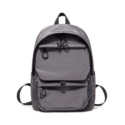 Sun earth &u Damenrucksack (Die Taschen können abgenommen werden, um es in eine Umhängetasche umzuwandeln.), Perfekt für den Arbeitsweg, lässiger 2-Wege-Stil (Grau)