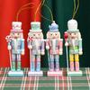 Charm Soldier Figure Soldier Doll for Christmas Home Decors Cartoon Soldiers