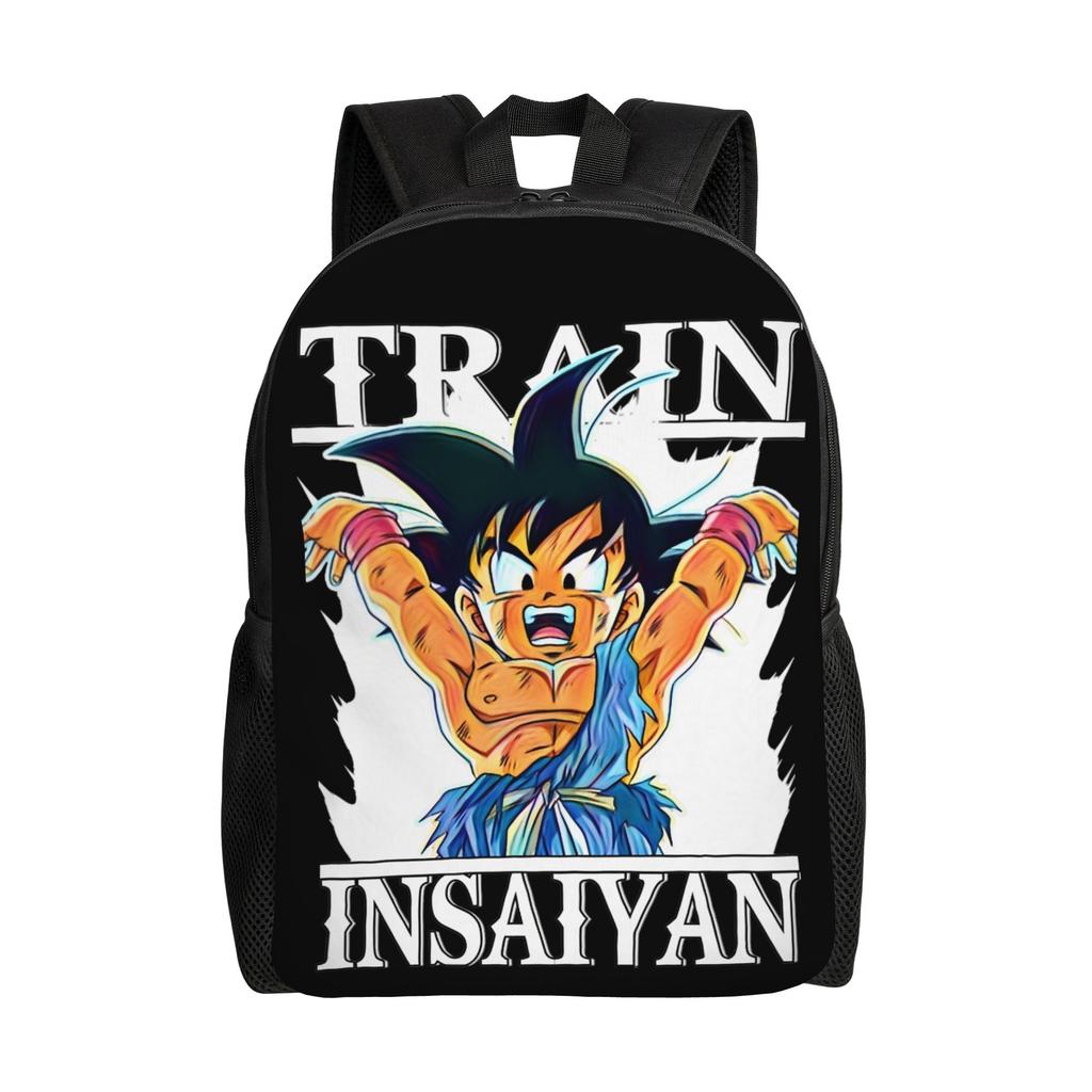 Goku Super Rose Power Backpack for Men Women Fashion Student Business Daypack Dragon Ball Anime Laptop Computer Shoulder Bag