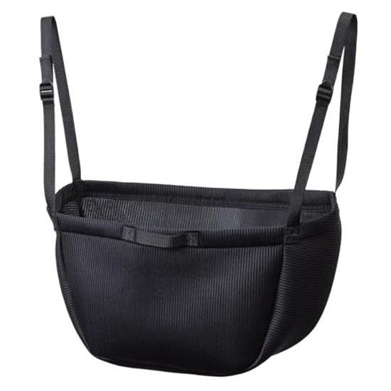 Komolife Car Storage Bag Interior Hammock Rear Seat Headrest Length Adjustable Gusseted Space-Saving Luggage