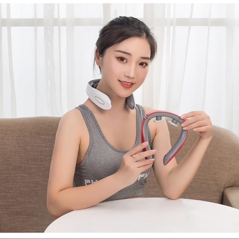 Smart Cervical Neck Massager with Heat and Pulse