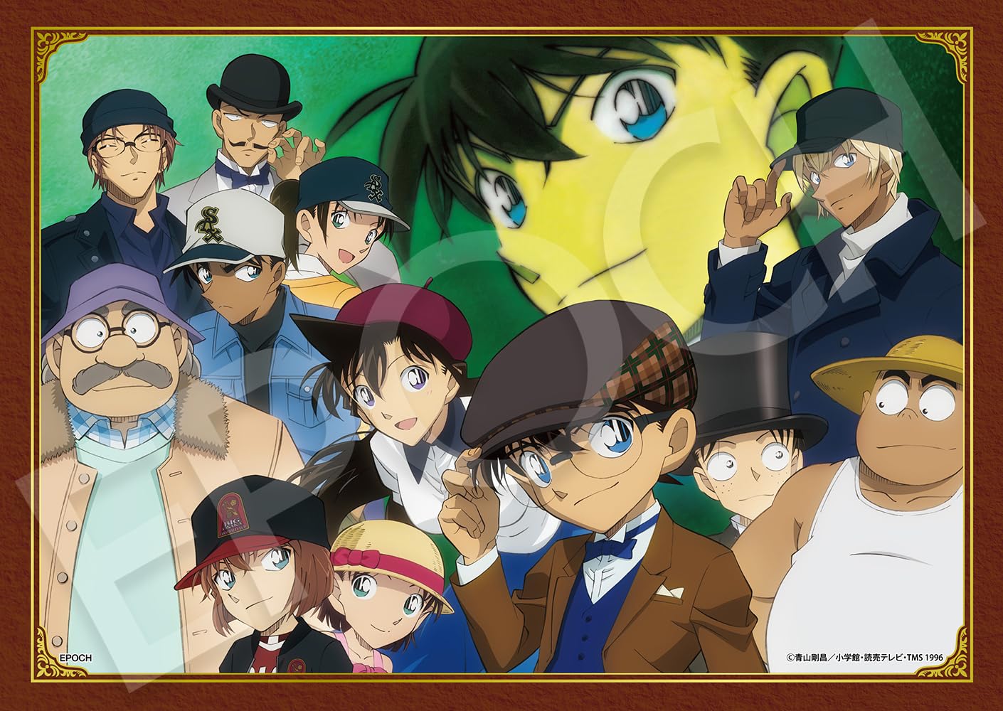 

EPOCH 500 Super Small Piece Jigsaw Puzzle Detective Conan Cap and Hat (18.2 x 25.7 cm) 52-813 with Glue, Spatula, and Score Ticket