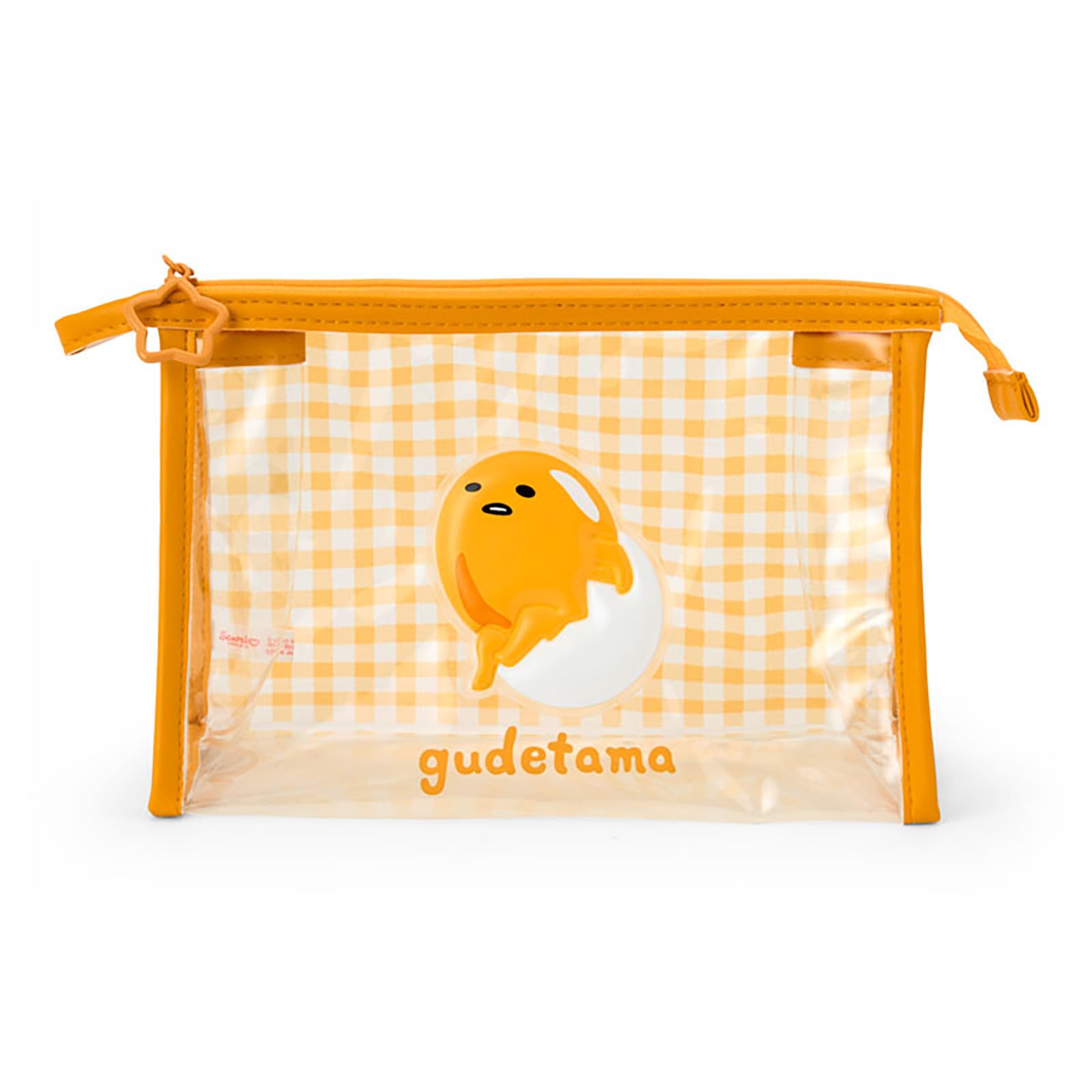

Sanrio Gudetama Прозрачный ПВХ и молния Подходит для возраста 3 и 22 см в ширину x 10 см в глубину x 15 см 732681 Косметичка, Сталь, Застежка, Вверх, Прибл.. Высокий,