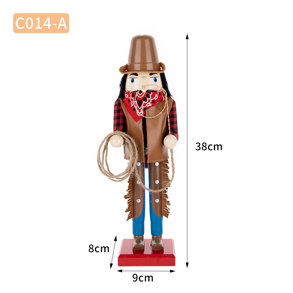 Classic Wooden Nutcracker Ornament